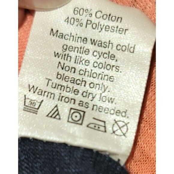 J. Crew Raglan Burnt Out Long Sleeve Tee - Size S - Picture 9 of 9